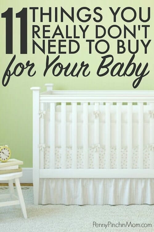 what you don't need for your baby