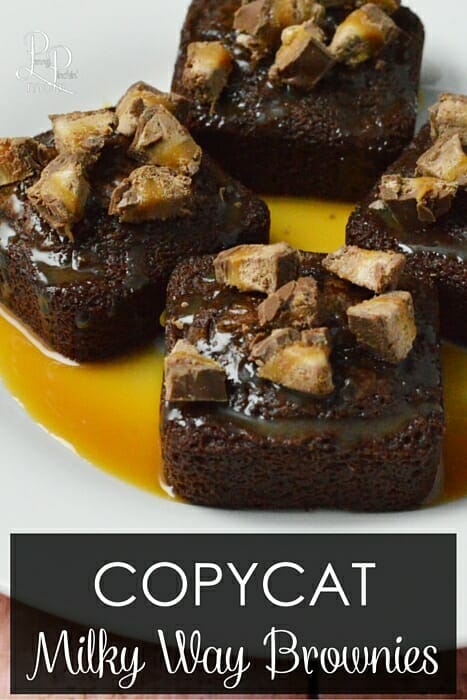 Copycat Hostess Milky Way Brownies - better than the boxes at the store!