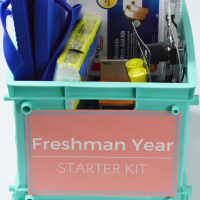 College Freshman Starter Kit Gift