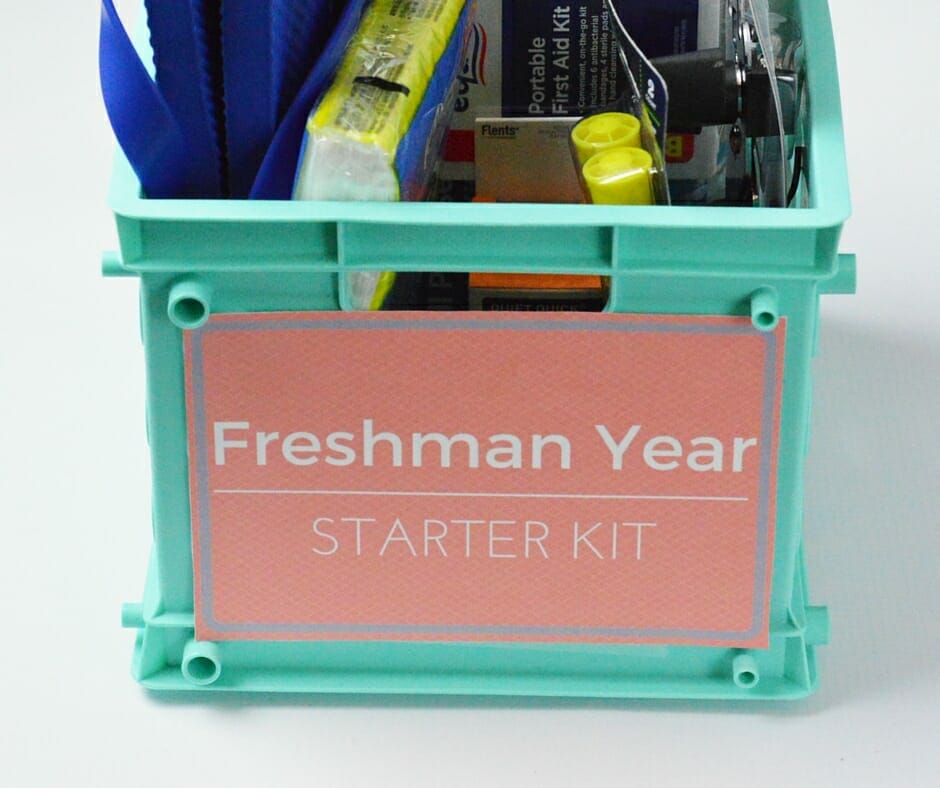 College Freshman Year Starter Kit Gift Idea (Perfect for Guys & Gals)