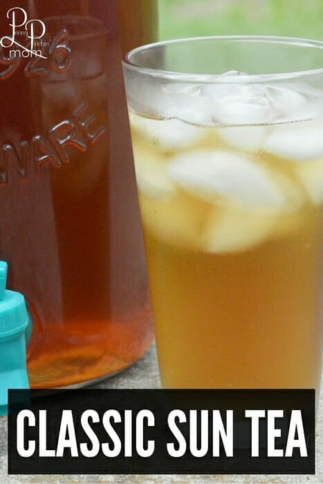 Perfect sun tea for picnics and BBQ. This is the beverage you need to have for your next party.