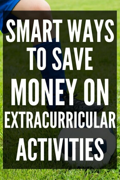 Smart ways to save money on extracurricular activities for kids like soccer, dance, baseball, gymnastics and more!