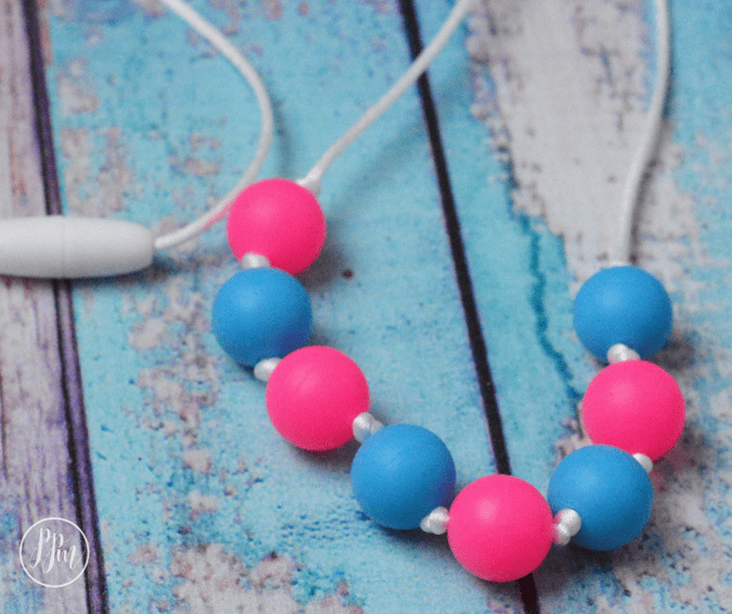 baby teething necklace for mom