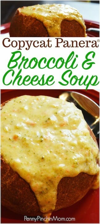 Panera broccoli cheese soup
