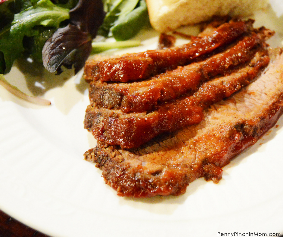 Oven Baked Barbecue Brisket The easy way to make delicious brisket!