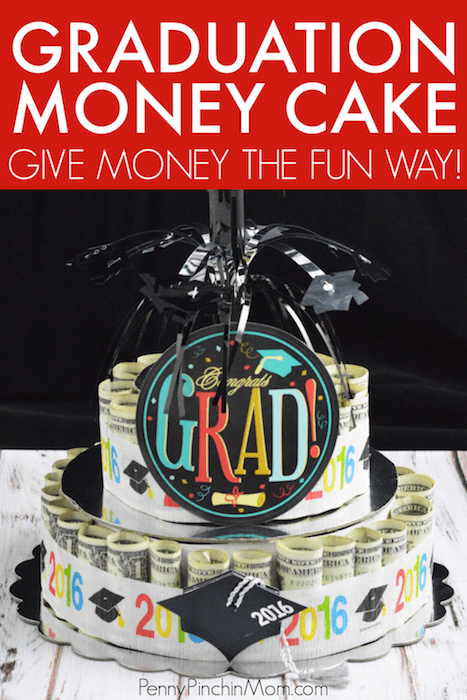 How to Make a Money Cake for Graduation, Weddings, and More