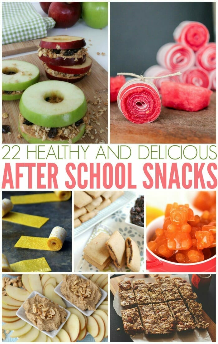 22 Health & Delicious After School Snacks Kids Will Love