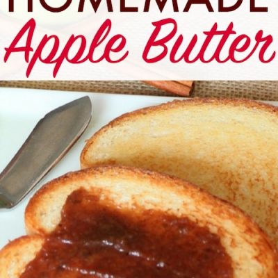 How to Make Old Fashioned Apple Butter