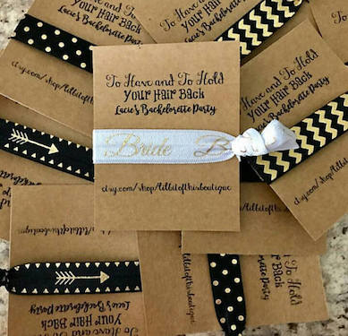 do you bring a gift to a bachelorette party - favors
