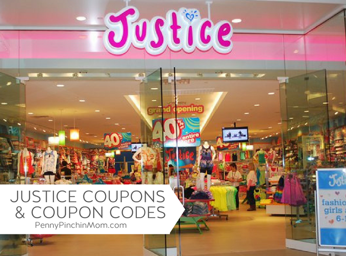 Justice coupons