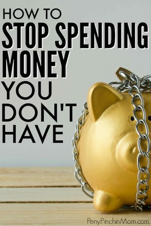 stop spending