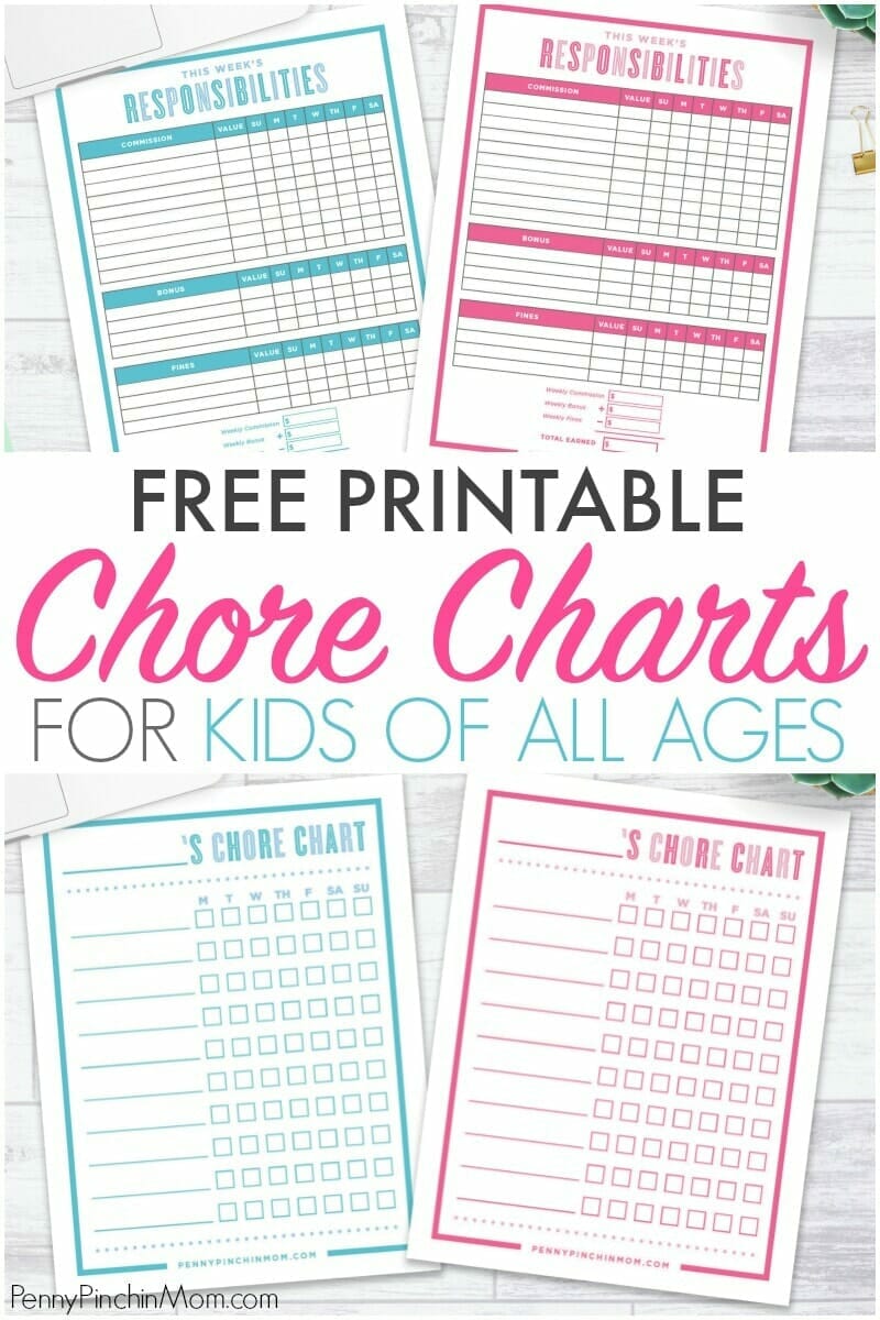 The Best Way to Make a Chore Chart in 2019 (Free Printable)