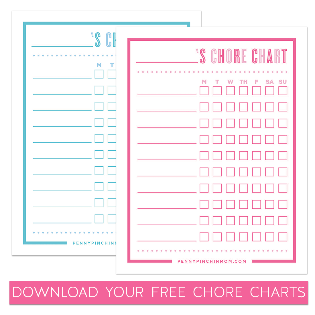 The Best Way to Make a Chore Chart in 2019 (Free Printable)