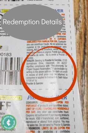 How to Redeem a Manufacturers Coupon